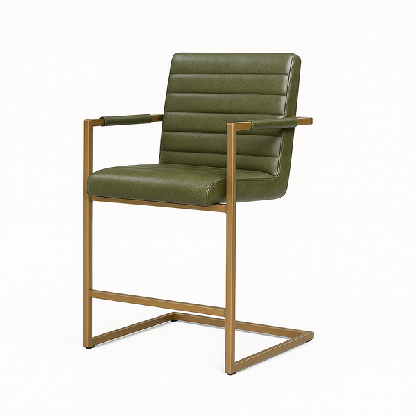 Barhocker aus Leder | Modell DONI