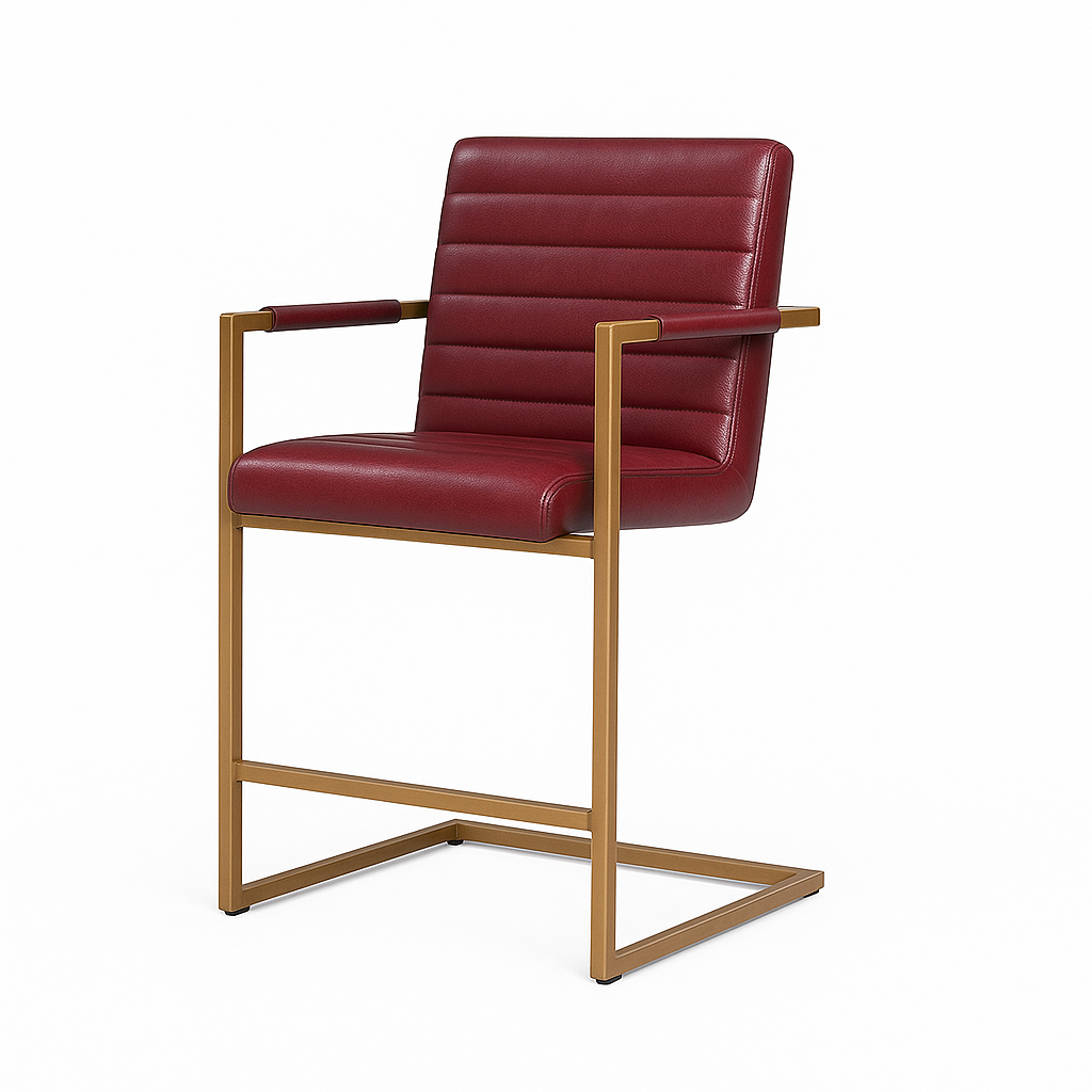 Barhocker aus Leder | Modell DONI