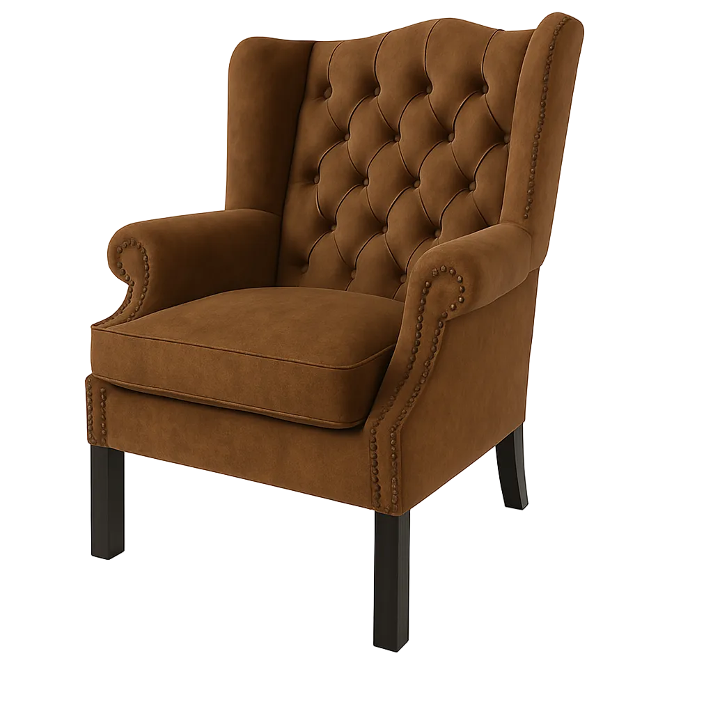 Chesterfield-Sessel aus Samt | Modell MIR
