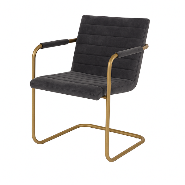 Küchenstuhl aus Samt | Modell ROTON