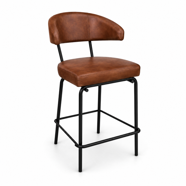 Brauner Barhocker | Modell PARI